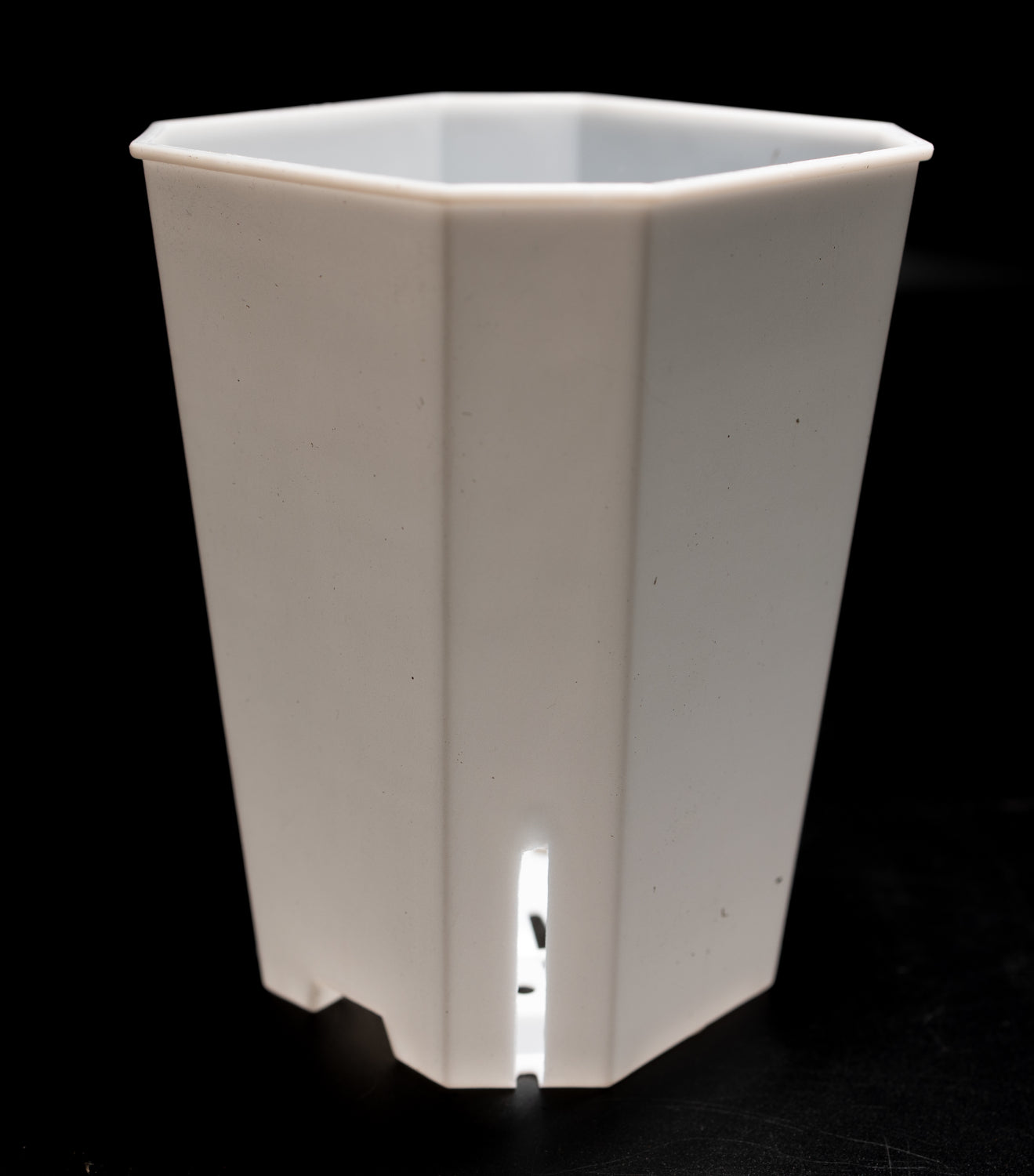 white plastic planter pot Pots & Planters For Young Carnivorous Plants White Plastic