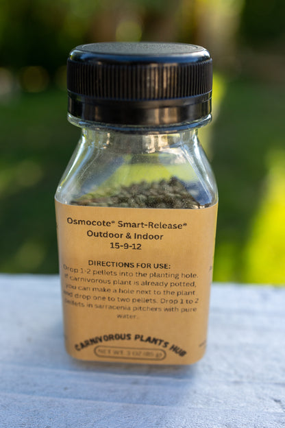 Osmocote Carnivorous Plant Fertilizer (3 oz) | Slow Release Food for Venus Flytraps, Sarracenia & Sundews
