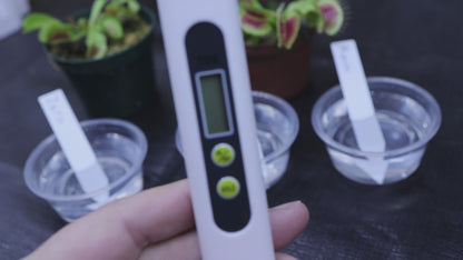 TDS Meter - Measure Total Dissolved Solids - Carnivorous Plants, Drinking Water